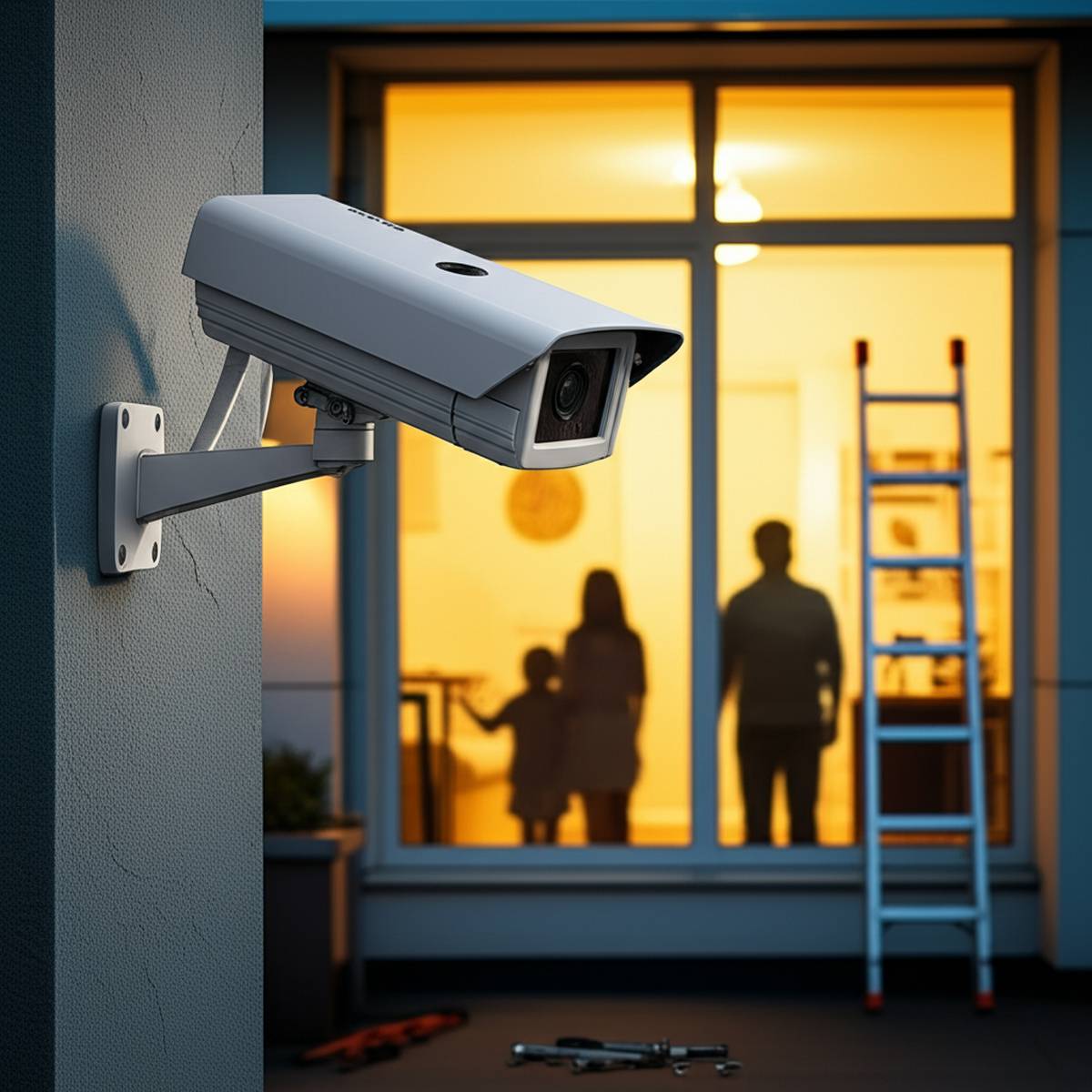 آموزش نصب دوربین مدار بسته در منزل